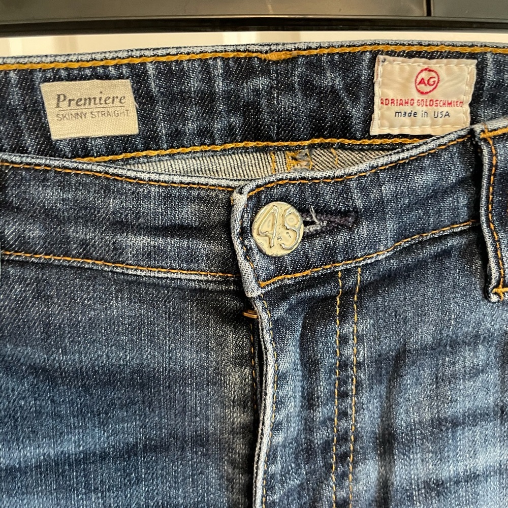 AG Premiere Skinny Straight Jeans
